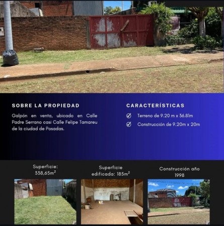 GALPON EN VENTA