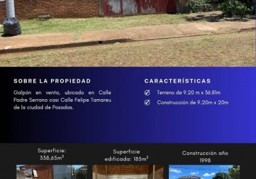 GALPON EN VENTA